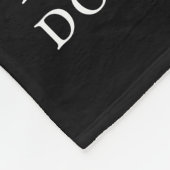 Zwart Wit Foto 2025 Afstuderen Fleece Deken (Hoek)