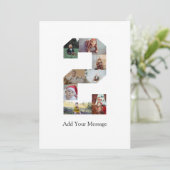 Zwart-Wit Foto Collage Nummer 2 Aankondiging (Staand voorkant)