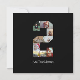 Zwart-wit foto-collage nummer 2 aankondiging