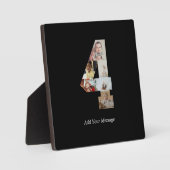 Zwart-wit foto-collage nummer 4 fotoplaat (Voorkant)