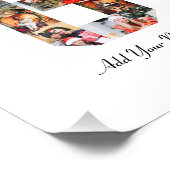 Zwart-wit foto-collage nummer 6 foto afdruk (Hoek)