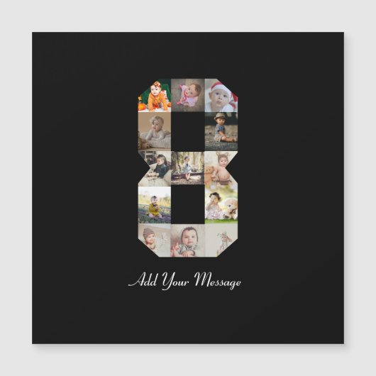 Zwart-wit foto-collage nummer 8 (Voorkant)