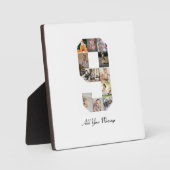 Zwart-wit foto-collage nummer 9 fotoplaat (Voorkant)