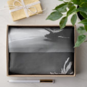 Zwart wit foto van vrouw dansen decoupage tissuepapier (Geschenk)