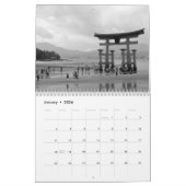 Zwart-wit fotografie van Miyajima Kalender (Jan 2026)