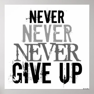 Zwart-wit geeft geen Art Poster op