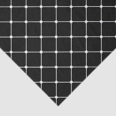 Zwart-wit geometrisch diamantpatroon tissuepapier (Detail)