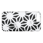 Zwart-wit geometrisch patroon Case-Mate iPhone case (Achterkant (Horizontaal))