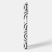 "Zwart & Wit Geometrische Optische Illusie Telefoo Case-Mate iPhone Case (Achterkant / Rechts)