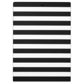 zwart-wit gestreept klembord (Achterkant)