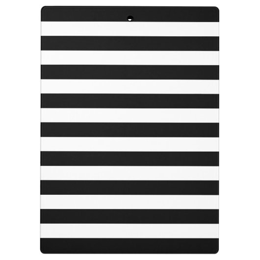  zwart-wit gestreept klembord (Achterkant)