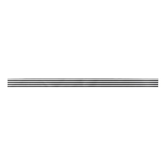Zwart-wit gestreept lint (Voorkant)