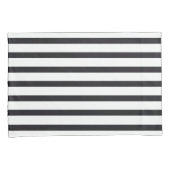 Zwart-wit gestreepte Pillow-set Kussensloop (Voorkant-Rechts)