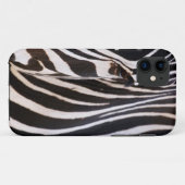 Zwart-wit Gestreepte Zebra Hoesje-Mate iPhone Cas Case-Mate iPhone Case (Achterkant (horizontaal))