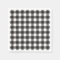 zwart wit Gingham Buffalo Plaid Boerderij