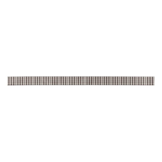 Zwart-wit Gingham Classic Modern Lint (Voorkant)