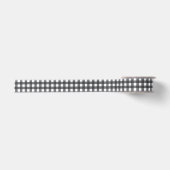Zwart-wit Gingham Medium Lint (Voorkant)