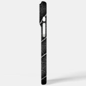 Zwart-wit gloeiend blad close-up Case-Mate iPhone case (Achterkant / Links)