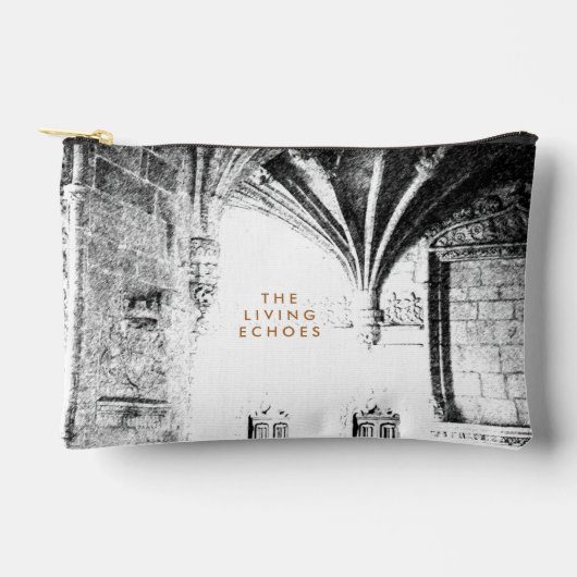 Zwart-wit gotische architectuur schets etui (Voorkant)