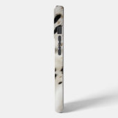 Zwart Wit Goud Koeienhuid Case-Mate iPhone Case (Achterkant / Links)