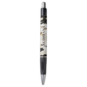 Zwart Wit Goud Zuidwest Koeienhuid Pen