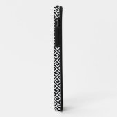 Zwart-wit Grieks Zeer belangrijk Patroon iPhone 5  Case-Mate iPhone Case (Achterkant/links)