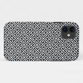 Zwart-wit Grieks Zeer belangrijk Patroon iPhone 5  Case-Mate iPhone Case (Achterkant (horizontaal))