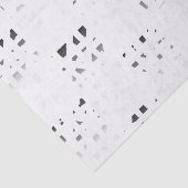 Zwart, wit, grijs afdrukken 2 tissuepapier (Detail)