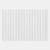 Zwart, wit, grijs, stripset 3 inpakpapier vel (Voorkant 3)