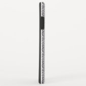 Zwart-wit Hand getrokken visgraat Case-Mate iPhone Case (Achterkant/rechts)