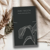 Zwart wit handpalm Schetsenbord Ketting beeldscher Visitekaartje