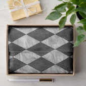 Zwart Wit Harlekijn Decoupage Tissue Paper Tissuepapier (Geschenk)