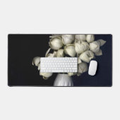 Zwart wit hart bureaumat (Keyboard & Muis)