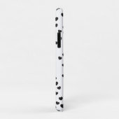 Zwart-wit hart Patroon kunst Case-Mate iPhone Case (Achterkant/rechts)