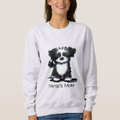 Zwart-wit Havanezer Cutie Trui (Voorkant)