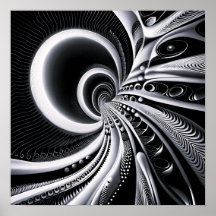 Zwart & wit in het wormgat