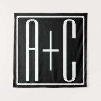 Zwart & Wit | Initialen van koppels