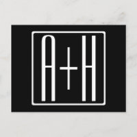 Zwart-wit | Initialen voor paren