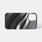 zwart-wit iPhone hoesje (Achterkant horizontaal)