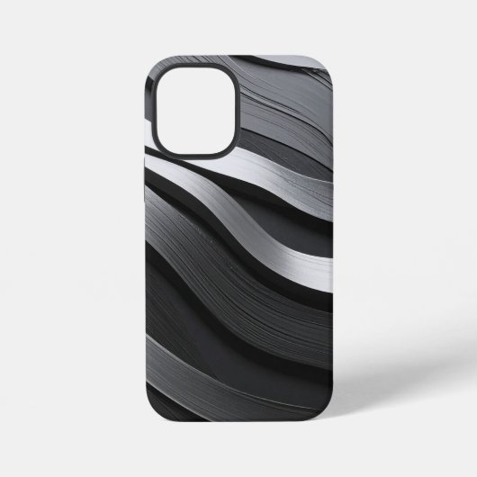 zwart-wit iPhone hoesje (Achterkant)