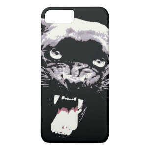 Zwart & Wit Jaguar Eyes iPhone 7 Hoesje