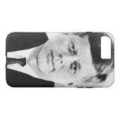 Zwart & Wit JFK John F. Kennedy Case-Mate iPhone Case (Achterkant (Horizontaal))
