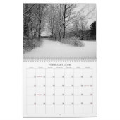 Zwart-wit Kalender (Feb 2026)