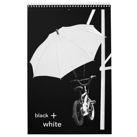 zwart + wit kalender (Hoes)