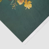 Zwart-wit Kat  Bloemen Decoupage Tissuepapier (Detail)