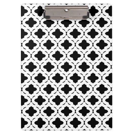 Zwart-wit klembord (Voorkant)