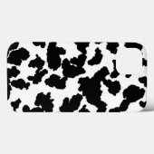 Zwart-wit Koeienhuid bont Case-Mate iPhone Case (Achterkant (horizontaal))