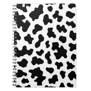 Zwart & Wit Koeienhuidprint Notitieboek