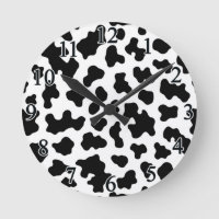Zwart & Wit Koeienhuidprint 