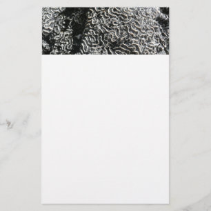 Zwart-wit koraal I Abstracte Natuur Foto Briefpapier
